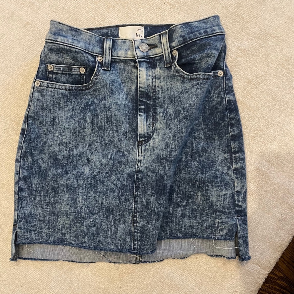 Wilfred denim skirt